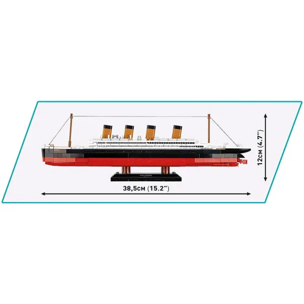 COBI: Set di costruzione R.M.S. Titanic (1680) immagine 3