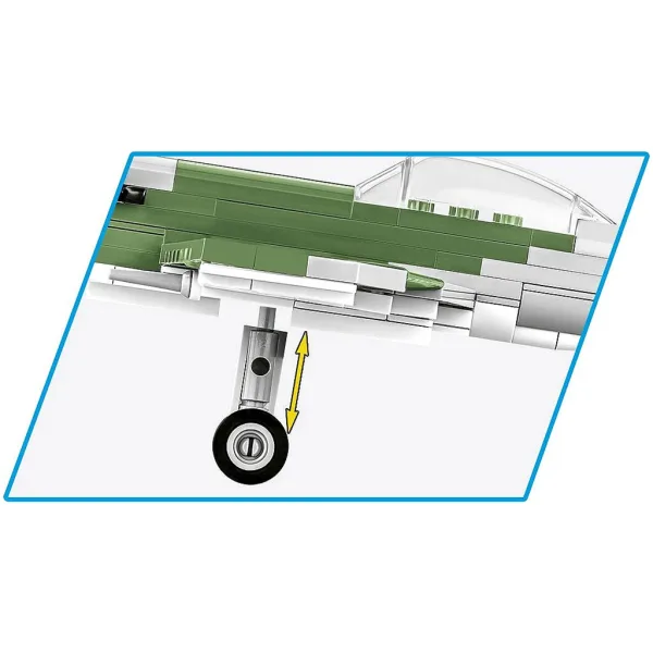 COBI: Set di costruzione Spitfire Mk XVI Bubbletop (5865) immagine 3
