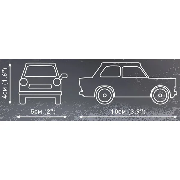 COBI: Set di costruzione Trabant 601 (24539) immagine 3