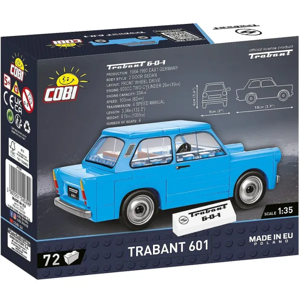 COBI: Set di costruzione Trabant 601 (24539) immagine 4