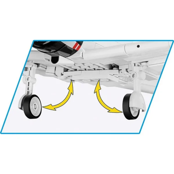 COBI: Set di costruzione aereo Mitsubishi A6M2 Zero-Sen (5729) immagine 3