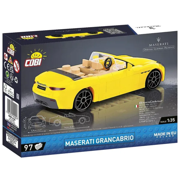 COBI: Set di costruzione auto Maserati GranCabrio (24504) immagine 3