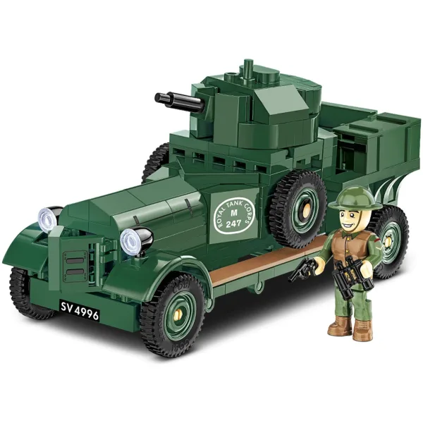 COBI: Set di costruzione dellauto blindata Rolls Royce 1920 Pattern Mk I (2988) immagine 5