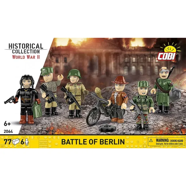 COBI: Set di figure della Battaglia di Berlino della Seconda Guerra Mondiale (2064) immagine 1