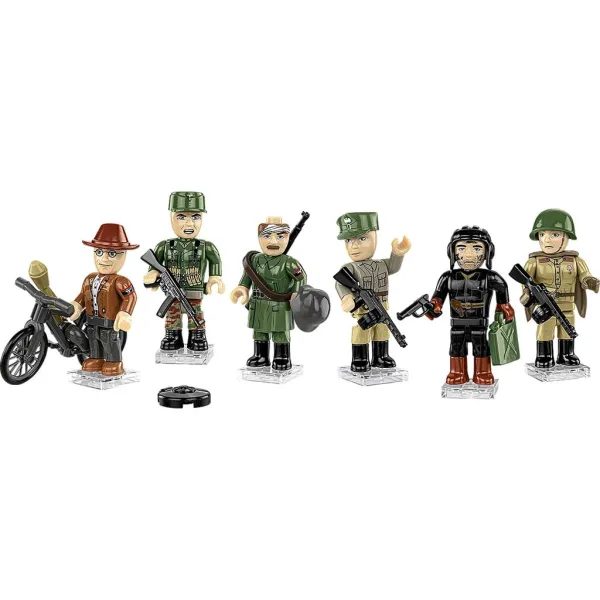 COBI: Set di figure della Battaglia di Berlino della Seconda Guerra Mondiale (2064) immagine 3