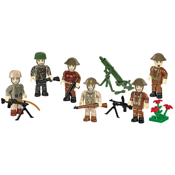 COBI: Set di figure della Battaglia di Montecassino (Seconda Guerra Mondiale) (2063) immagine 3