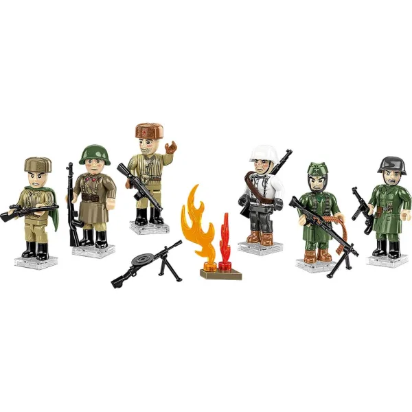 COBI: Set di figure della Battaglia di Stalingrado (Seconda Guerra Mondiale) (2061) immagine 3