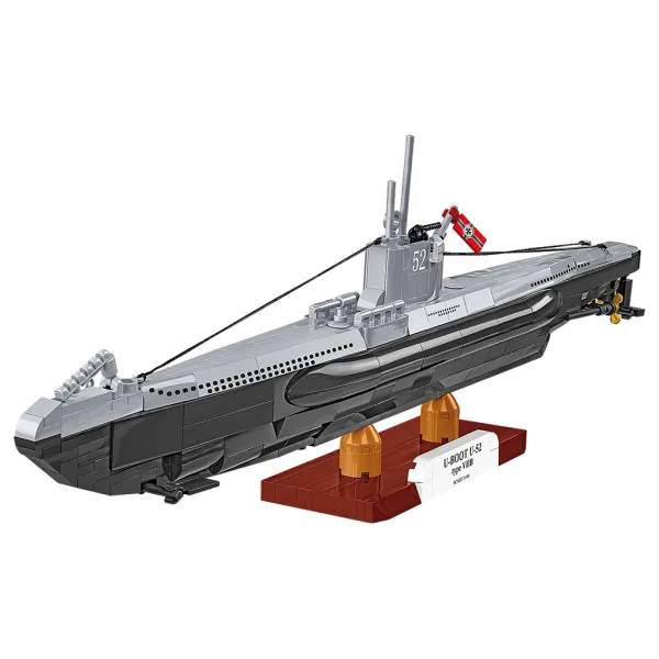 COBI: Sottomarino U-52 della Seconda Guerra Mondiale (Tipo VIIB) - gioco di costruzione (4852) immagine 2