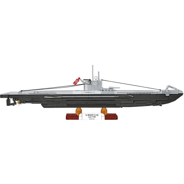 COBI: Sottomarino U-52 della Seconda Guerra Mondiale (Tipo VIIB) - gioco di costruzione (4852) immagine 6