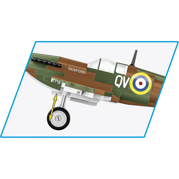 COBI: Spitfire Mk I N3200 Imperial War Museum Duxford modello da costruzione (5868) immagine 5