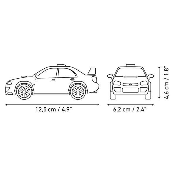 COBI: Subaru Impreza WRC 2003 set da costruzione di auto (24650) immagine 4