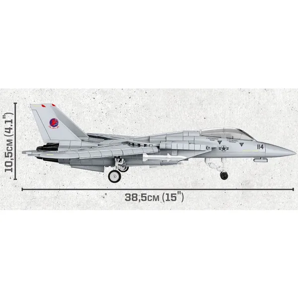 COBI: Top Gun F-14A Tomcat™ set da costruzione (5811A) immagine 6