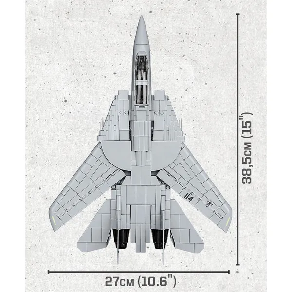 COBI: Top Gun F-14A Tomcat™ set da costruzione (5811A) immagine 7
