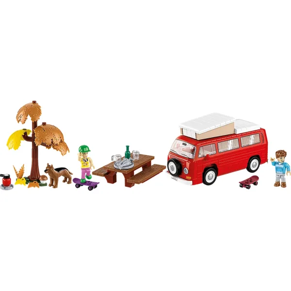 COBI: Volkswagen T2a Camper set di costruzione (24616) immagine 3