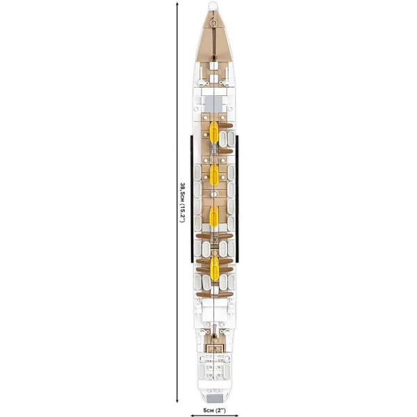 COBI: gioco di costruzione della nave H.M.H.S. Britannic (1681) immagine 4