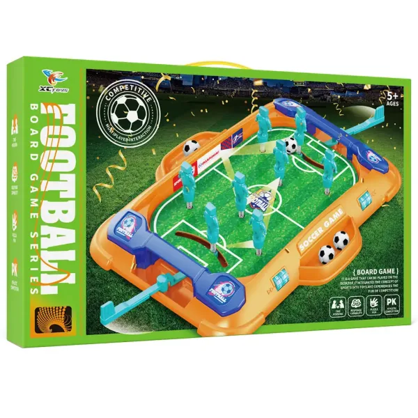 Calcio: Set da gioco di calcio da tavolo a molla 37x21cm immagine 3