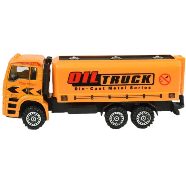 Camion: Veicoli da costruzione in metallo in diverse varianti 19 cm immagine 3