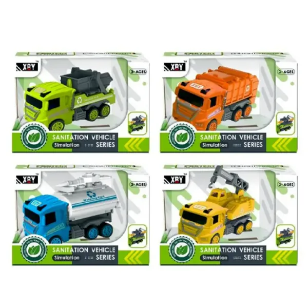 Camion colorati macchine operatrici in diverse varianti immagine 2