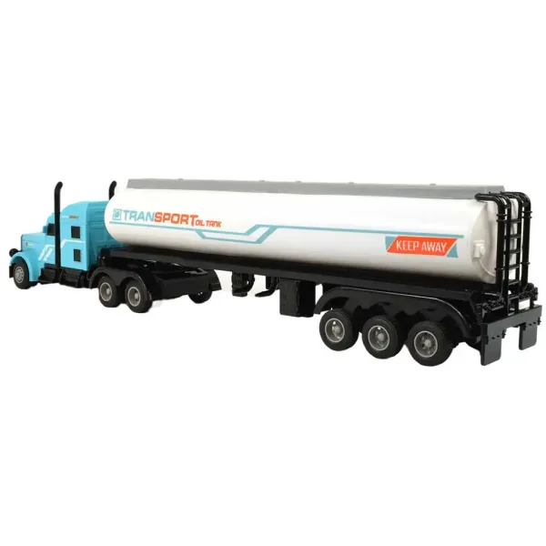 Camion con rimorchio cisterna telecomandato RC in scala 1/32 2.4GHz 50cm immagine 4