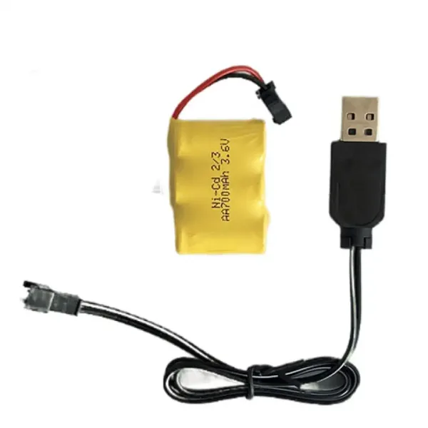 Camion con telecomando RC per rifiuti o container con luci 27MHz 1/36 20cm in due varianti immagine 8