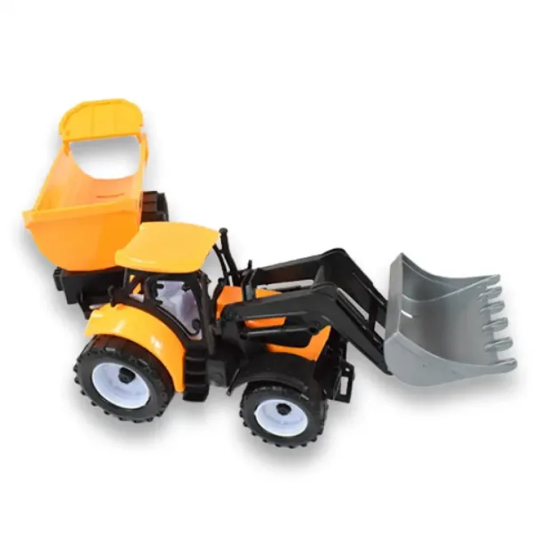 Camion da Ingegneria: Trattore escavatore con rimorchio 45cm immagine 2