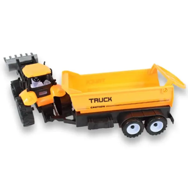 Camion da Ingegneria: Trattore escavatore con rimorchio 45cm immagine 3