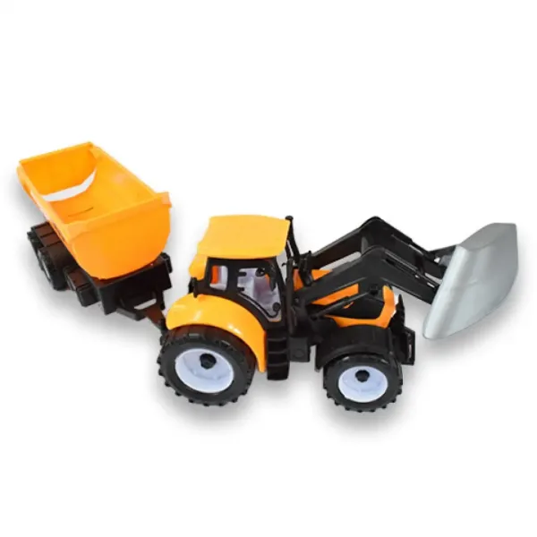 Camion da Ingegneria: Trattore escavatore con rimorchio 45cm immagine 4