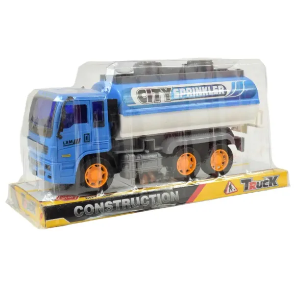 Camion da costruzione: Camion cisterna con design a volano 19cm immagine 5