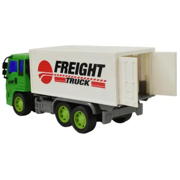 Camion da costruzione: Camion con container a frizione, 19 cm immagine 3