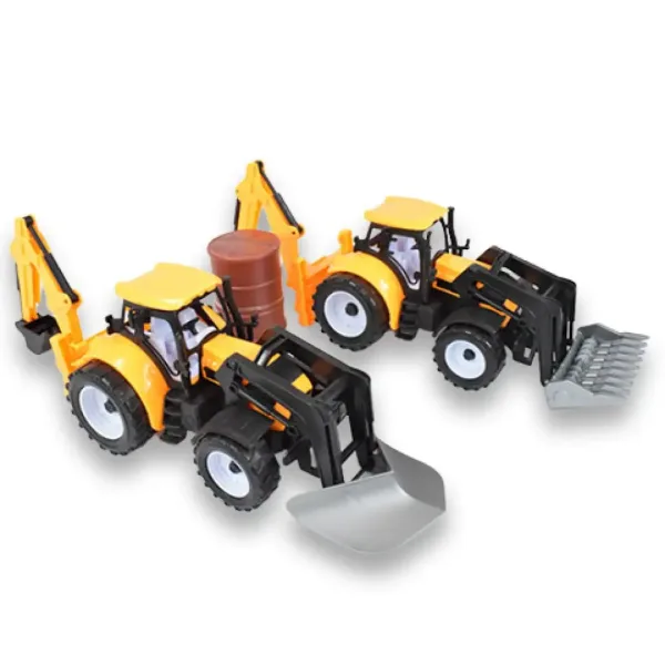 Camion da ingegneria: Trattore escavatore caricatore in due varianti 39 cm immagine 2