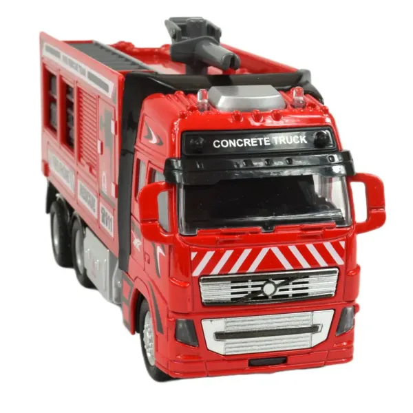 Camion dei pompieri: Autopompa con gru a frizione con luci e suoni 20cm immagine 5