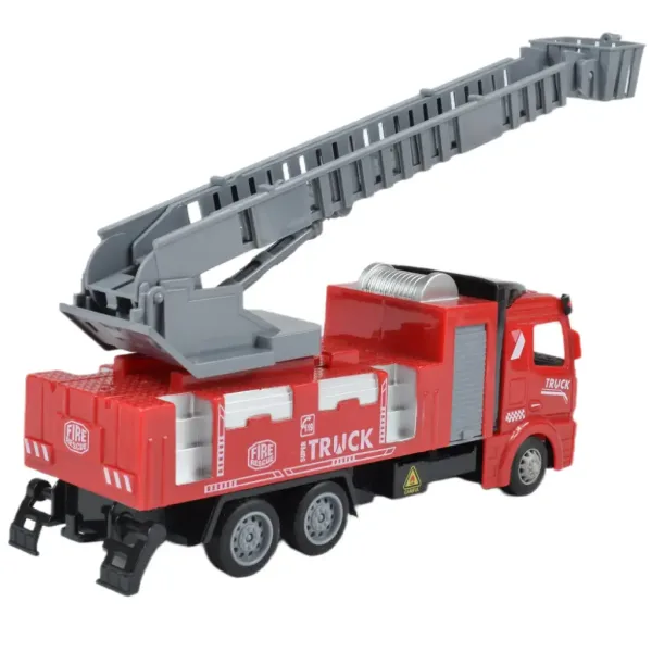 Camion dei pompieri: Set di 3 autopompe a retrocarica immagine 7