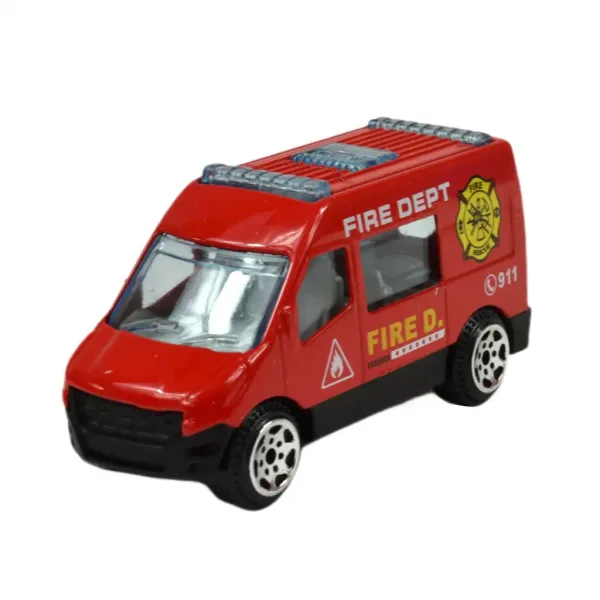 Camion dei pompieri: Set di gioco veicolo dei pompieri con accessori immagine 5