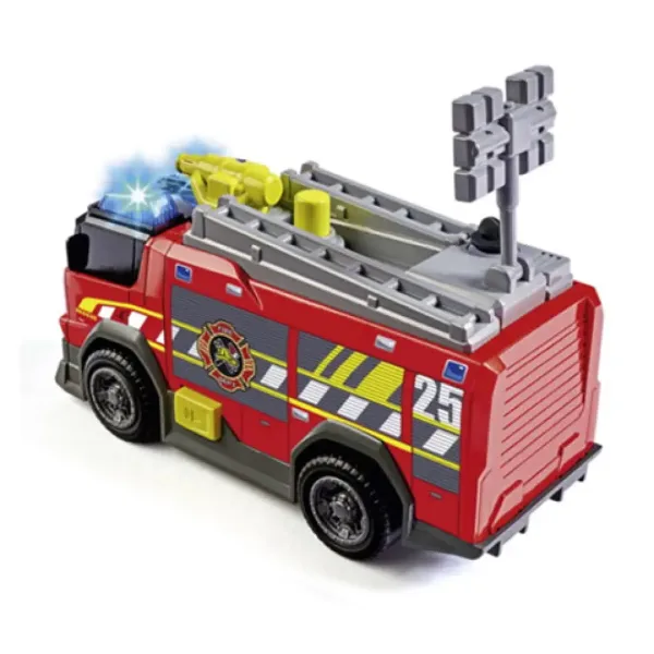 Camion dei pompieri con tubo di irrigazione, luci e suoni 15cm - Dickie Toys immagine 2