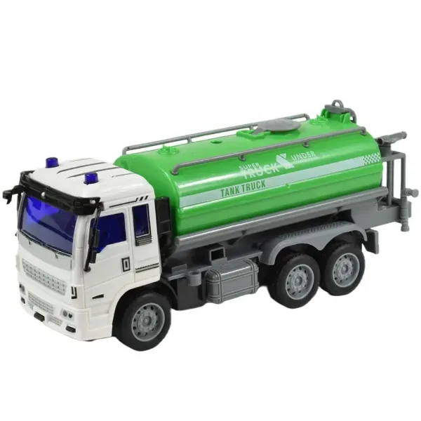 Camion della spazzatura telecomandato RC con effetti luminosi 27MHz 20cm in diverse varianti 1 pezzo immagine 8