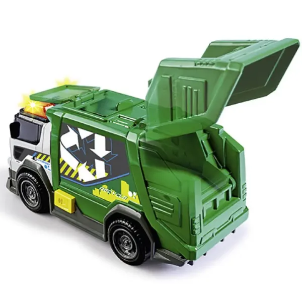 Camion della spazzatura urbano con luci e suoni 15cm - Dickie Toys immagine 3