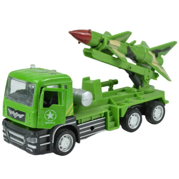 Camion militare: Camion militare a retrocarica con razzo in due varianti da 14 cm immagine 2