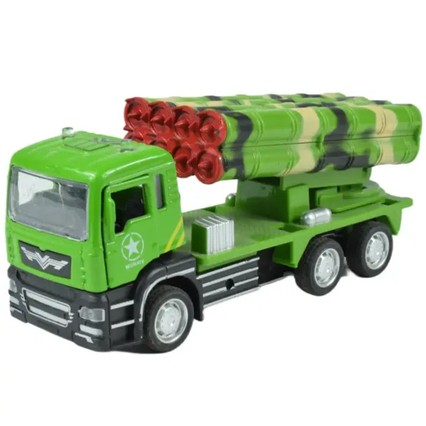 Camion militare: Camion militare a retrocarica con razzo in due varianti da 14 cm immagine 5