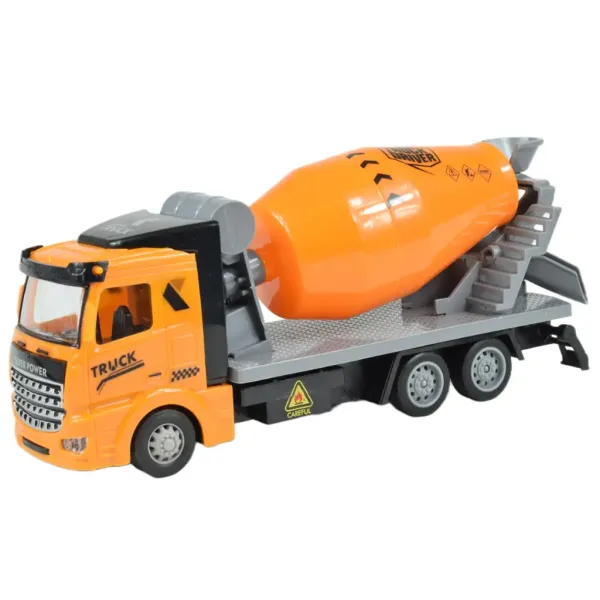 Camionista: Set di 3 camion da costruzione a ruota libera 19 cm immagine 3