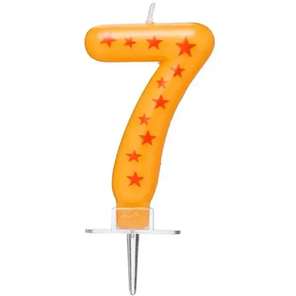 Candela a forma di stella numero 7 immagine 2