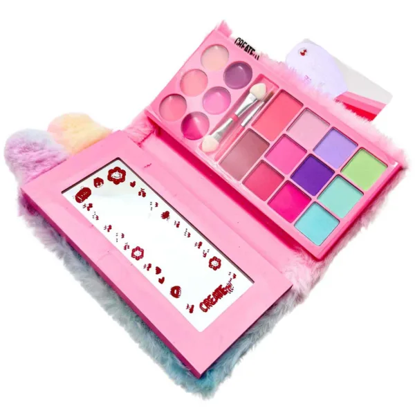 Canenco: Crealo! Set per il trucco in peluche con chiusura magnetica immagine 2