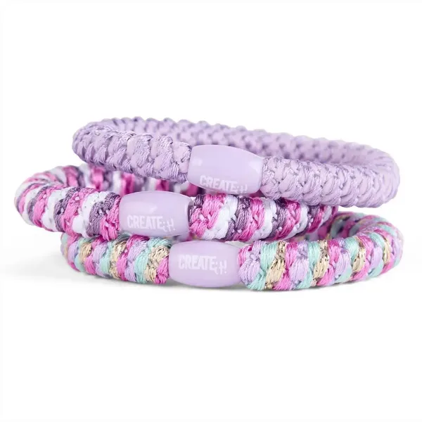 Canenco: Create It! Set di 3 elastici per capelli in diversi colori 1 pezzo immagine 2