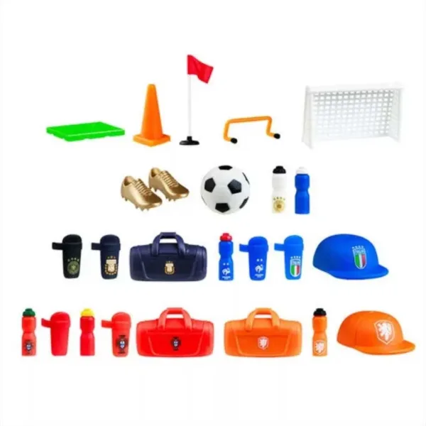 Capsula Supergoal della Coppa del Mondo per scarpe, sorpresa con una figurina da 7 cm e altri accessori immagine 3