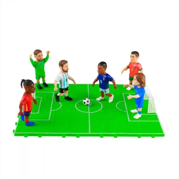 Capsula Supergoal della Coppa del Mondo per scarpe, sorpresa con una figurina da 7 cm e altri accessori immagine 5