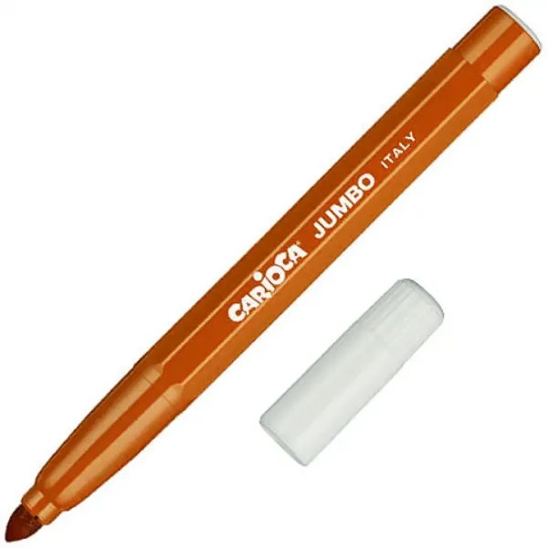 Carioca: Pennarello Jumbo lavabile colore marrone 1 pezzo immagine 1