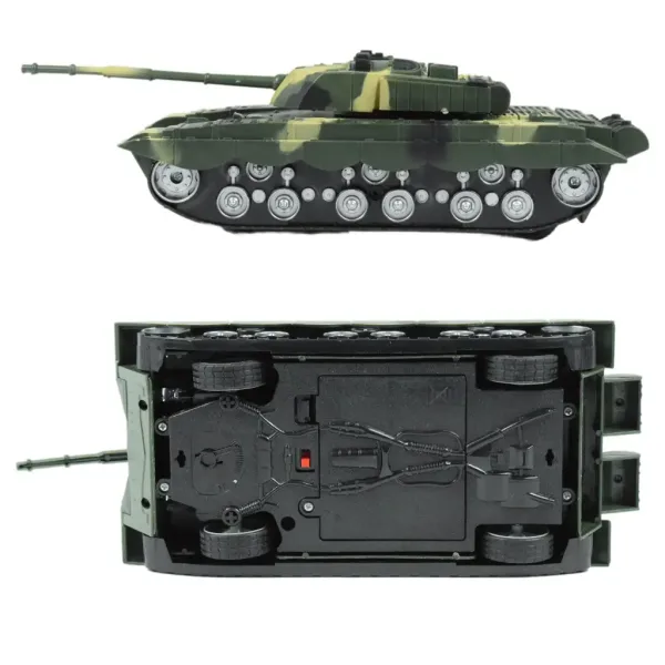 Carro armato ZTZ 99 telecomandato RC con luci e suoni 1/32 immagine 5