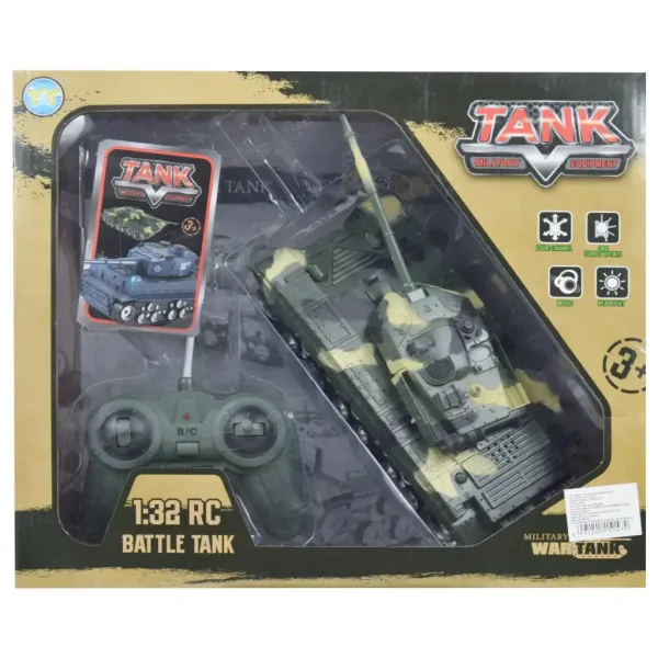 Carro armato ZTZ 99 telecomandato RC con luci e suoni 1/32 immagine 7