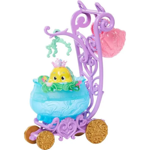 Carrozza per animali dei Principesse Disney Ariel - Mattel immagine 2