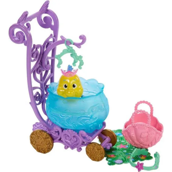 Carrozza per animali dei Principesse Disney Ariel - Mattel immagine 3