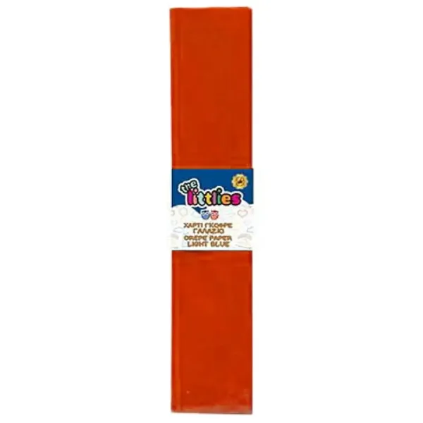 Carta crespa colore rosso 50x200cm immagine 1